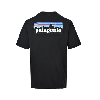 PATAGONIA letter print short sleeves