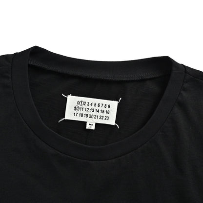 Maison Margiel/Margiel Mirrored scrambled letter embroidery printed short sleeves