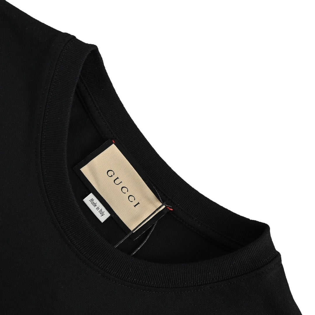 Gucci classic double G interlocking printed short sleeves