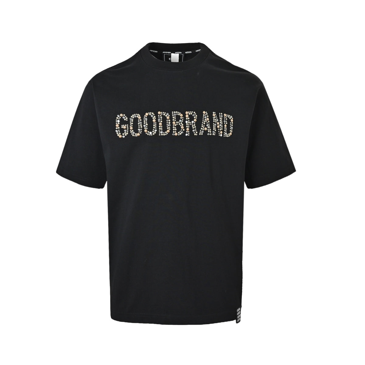 GOODBRAND 26ss slogan champagne fragment sleeve