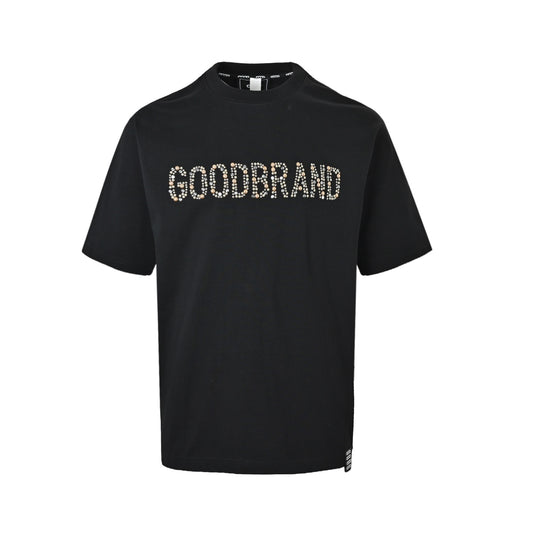GOODBRAND 26ss slogan champagne fragment sleeve