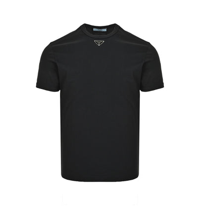 Prada triangle collar short sleeves