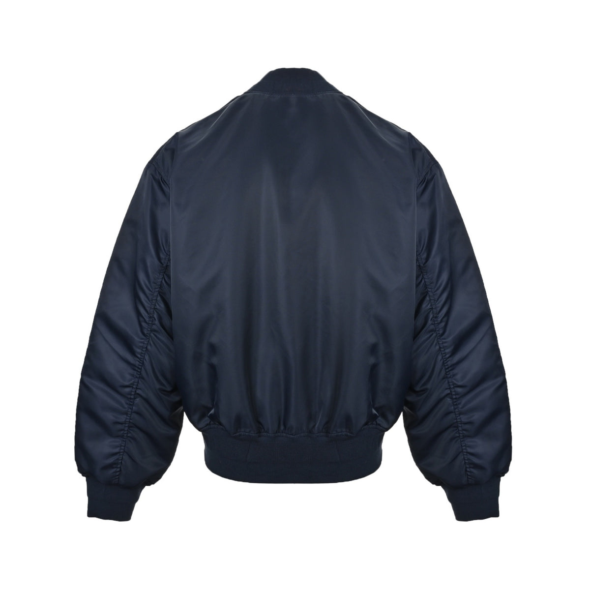 Prada knitted triangle cotton padded jacket