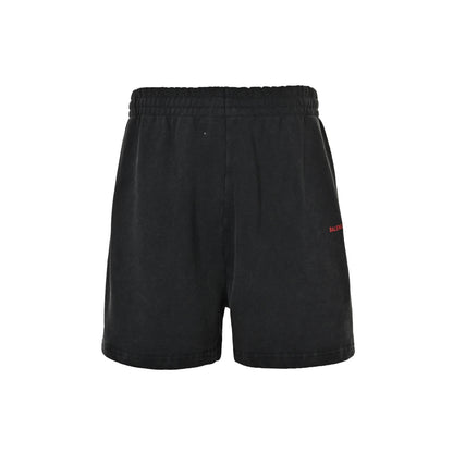Balenciaga small label Paris letter embroidered shorts