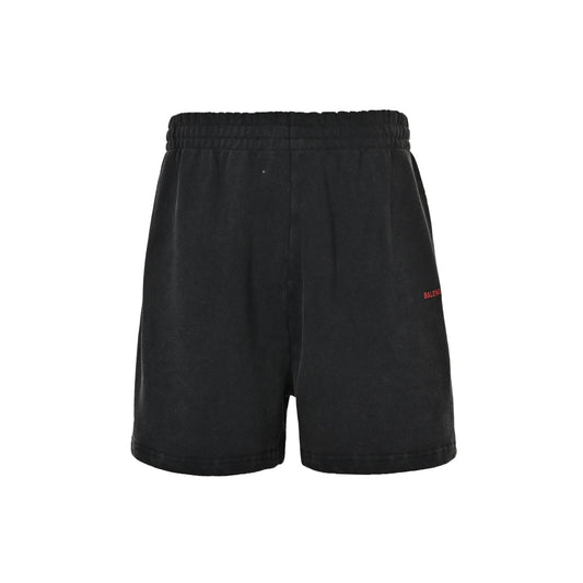 Balenciaga small label Paris letter embroidered shorts