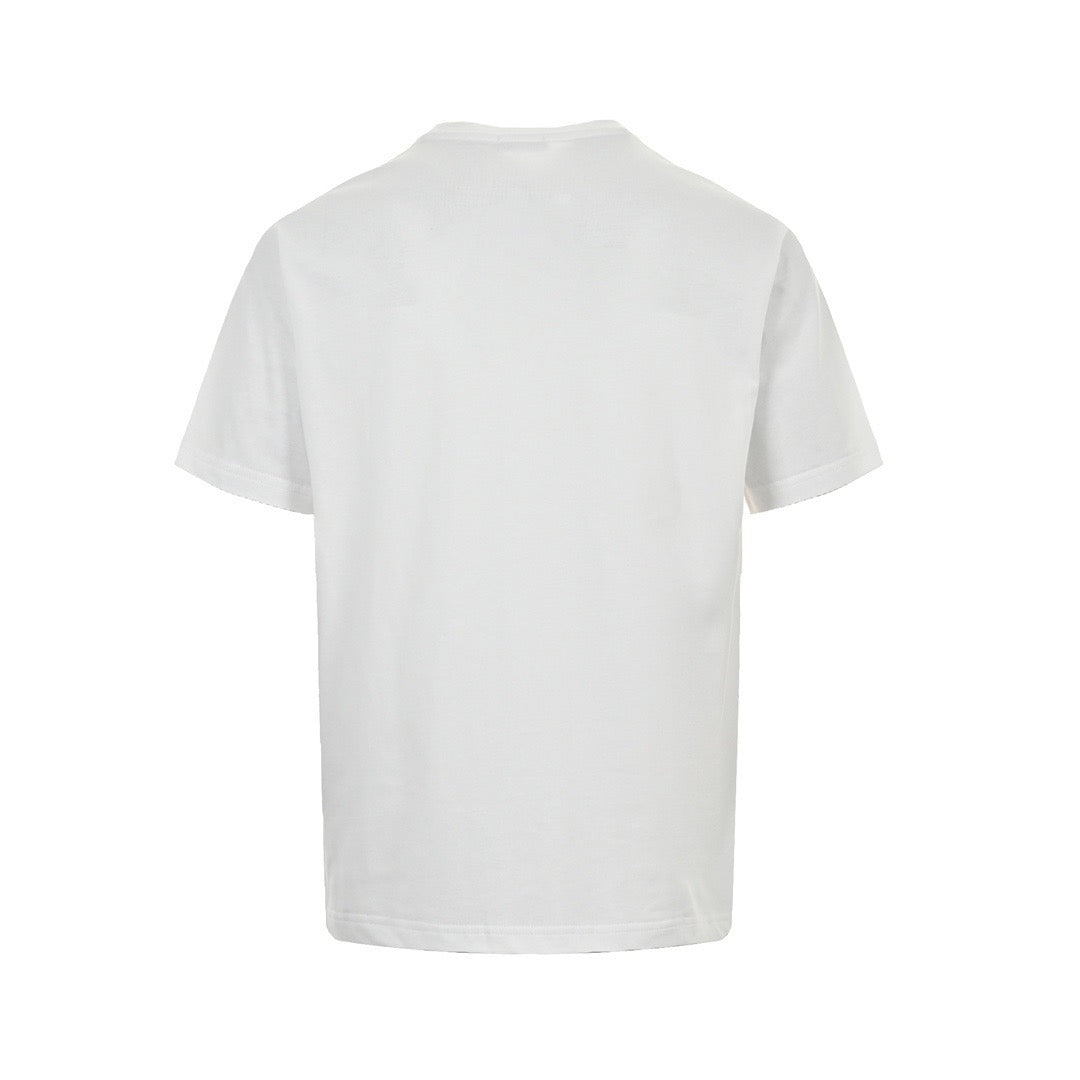 Dior 24ss gold thread embroidered CD short sleeves