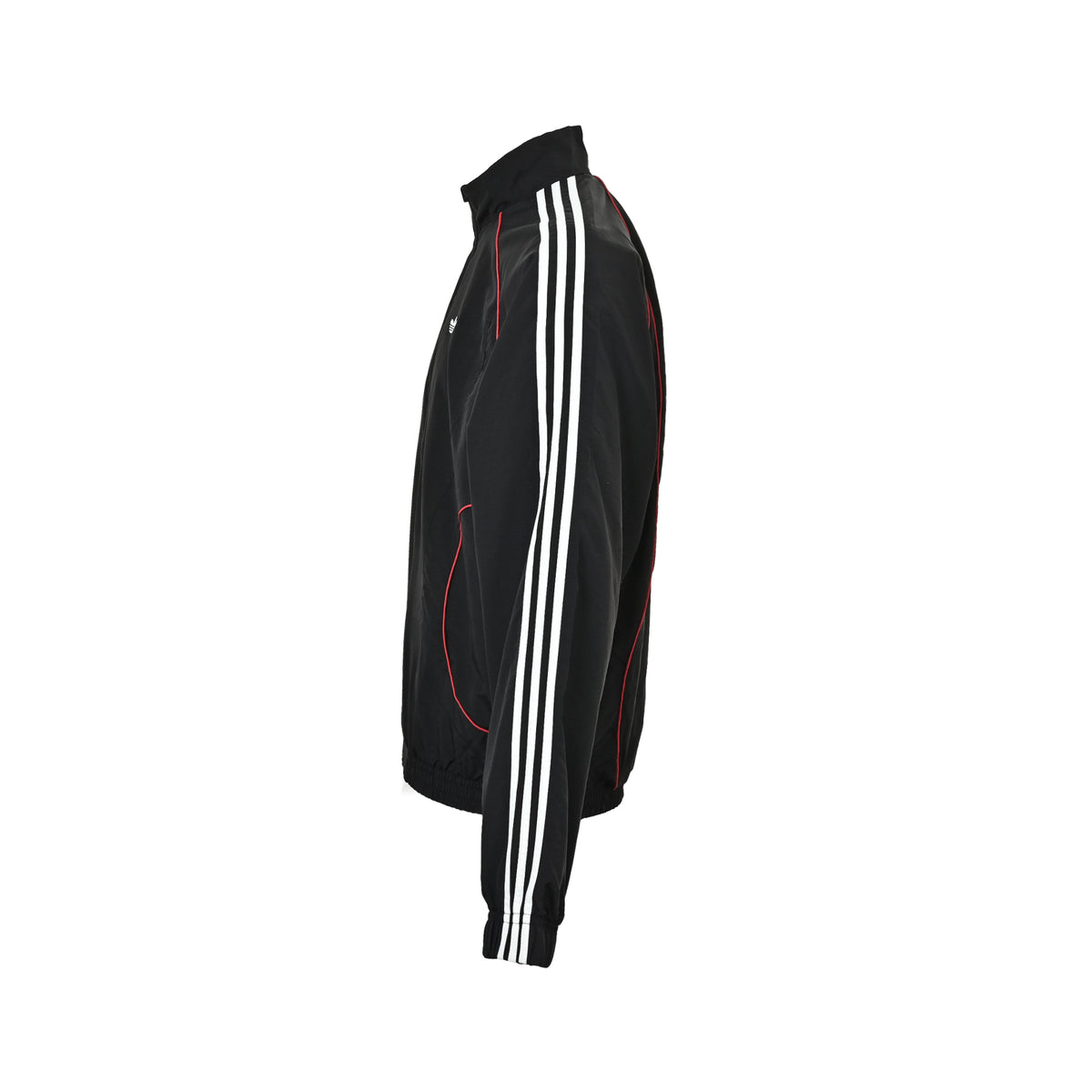 Adidas clover plaid reversible turtleneck jacket