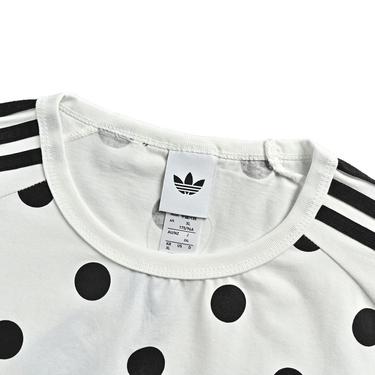 Adidas women's clover polka dot short sleeves