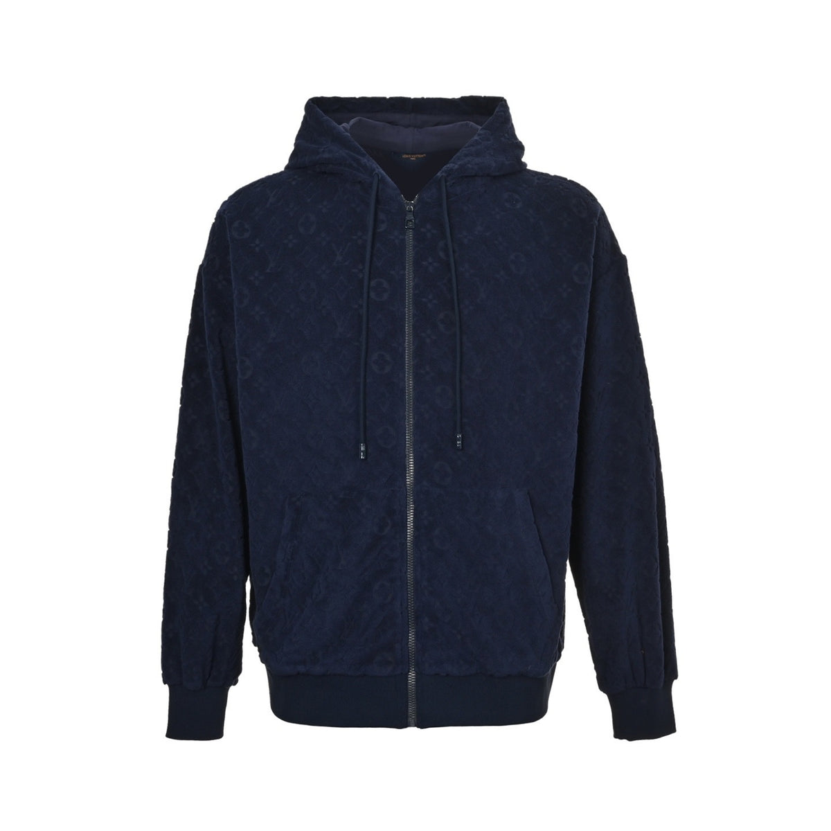 Louis Vuitton 25Fw presbyopia printed towel zipper jacket