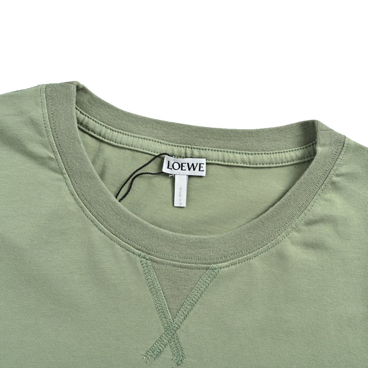 Loewe/Luo Yiwei embroidered logo printed logo short sleeves