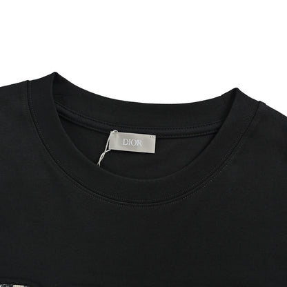 Dior presbyopic CD letter patch short sleeves