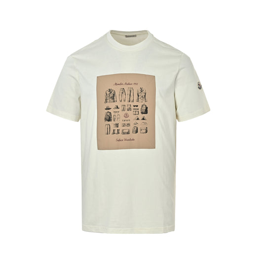 Moncler/Mask Safari Wardrobe clothing printed short sleeves