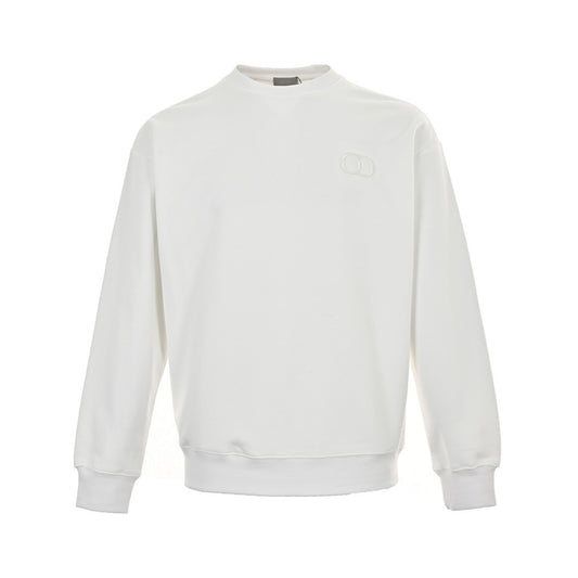 Dior classic CD embroidered crew neck sweatshirt