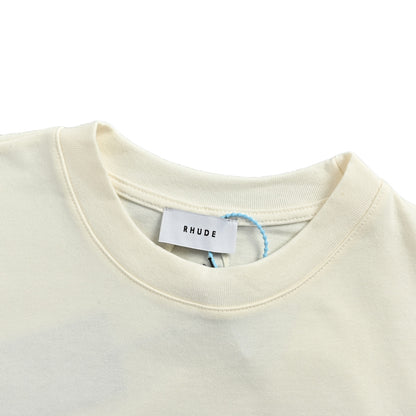 RHUDE Marlboro Yacht Club logo short-sleeved T-shirt
