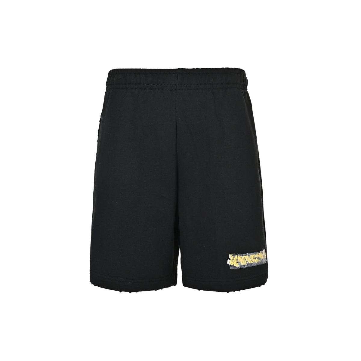 Balenciaga 26ss scrambled letter tape shorts