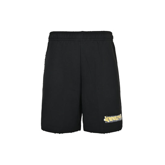 Balenciaga 26ss scrambled letter tape shorts
