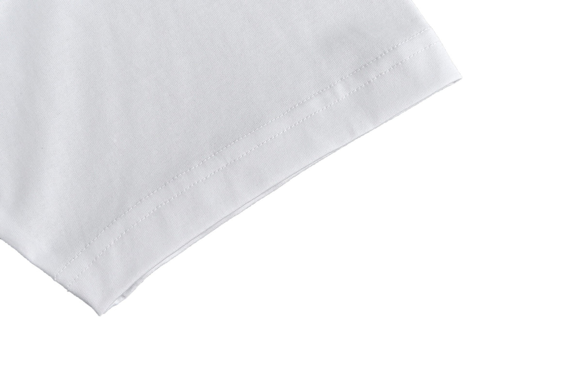 Burberry bear patch embroidered short sleeves