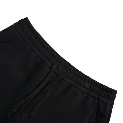 Prada hand-painted triangle logo shorts