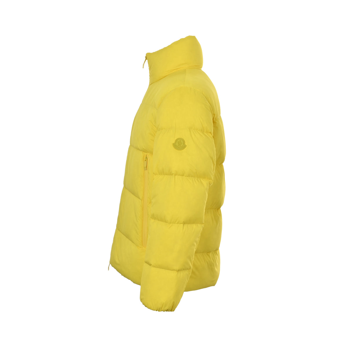 Moncler/mask stand collar solid color double zipper down jacket