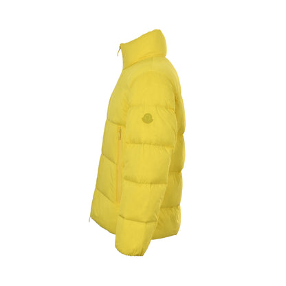 Moncler/mask stand collar solid color double zipper down jacket