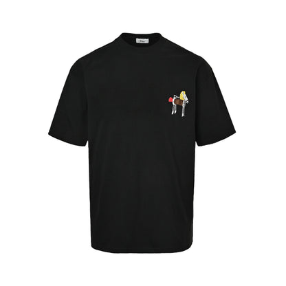 Dior Year of the Horse pony embroidered short sleeves