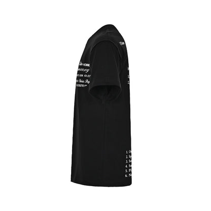 Louis Vuitton 23ss back shoe print short sleeves