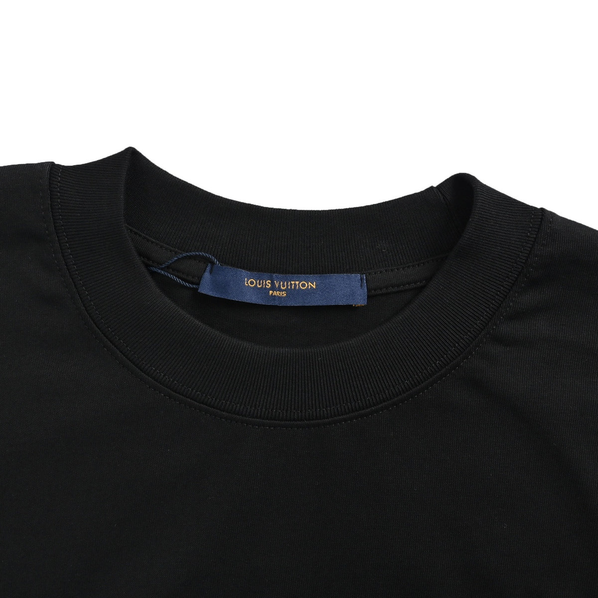 Louis Vuitton 26ss gold label woven embroidered presbyopia short sleeves