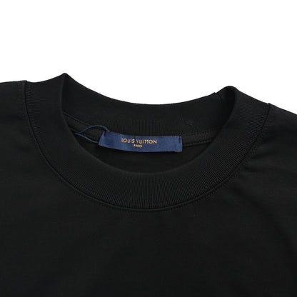 Louis Vuitton 26ss gold label woven embroidered presbyopia short sleeves