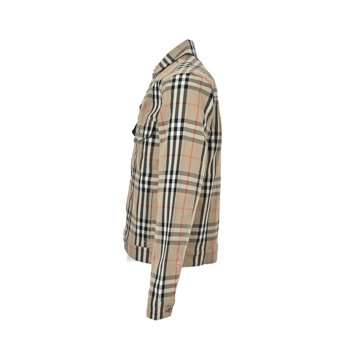 Burberry plaid jacket