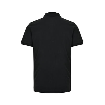 Moncler/Mask 26ss three-color logo embroidered Polo short sleeves