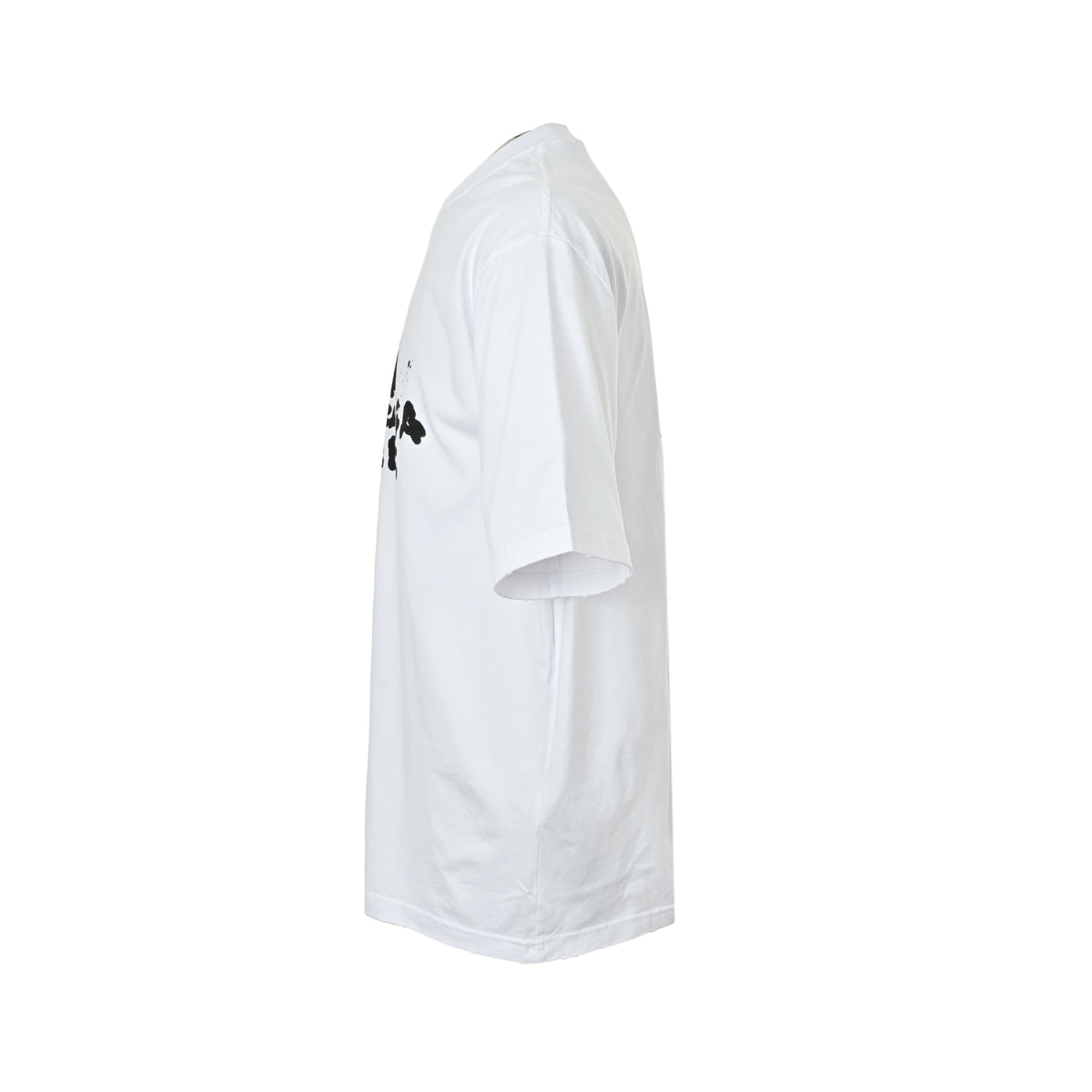 Balenciaga blurred letter digital print short sleeves