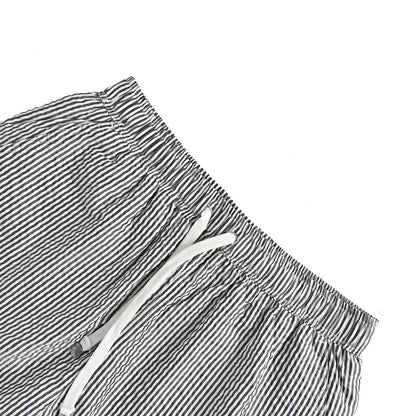 ZEGNA/ Zegna seersucker striped shorts