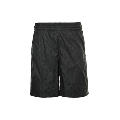 Louis Vuitton classic dark pattern old flower jacquard beach shorts
