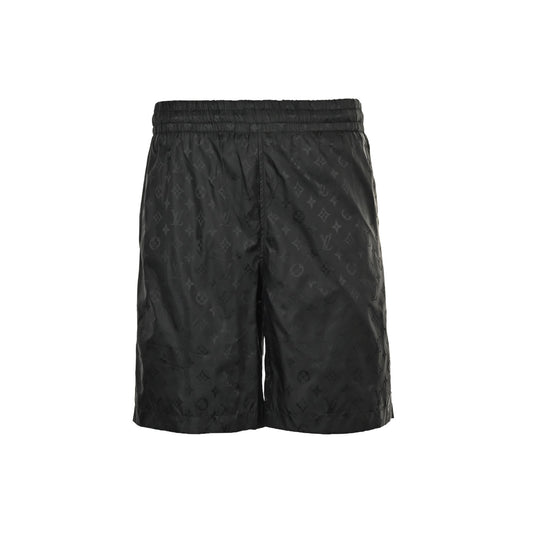 Louis Vuitton classic dark pattern old flower jacquard beach shorts