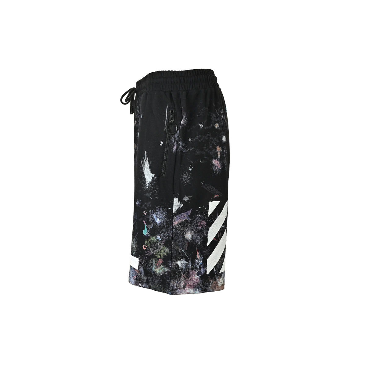 OFF WHITE starry sky fireworks splash shorts