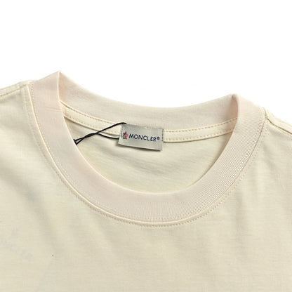Moncler/Meng Mou 1952 Series Coastal Print Short Sleeves