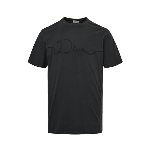 Dior signature embroidered short sleeves