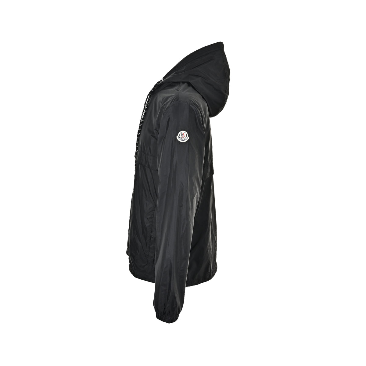 Moncler/Mask Contrast Color Zipper Badge Hooded Jacket