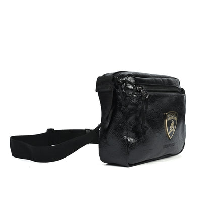 Balenciaga/Balanciaga Lamborghini joint waxed leather crossbody bag