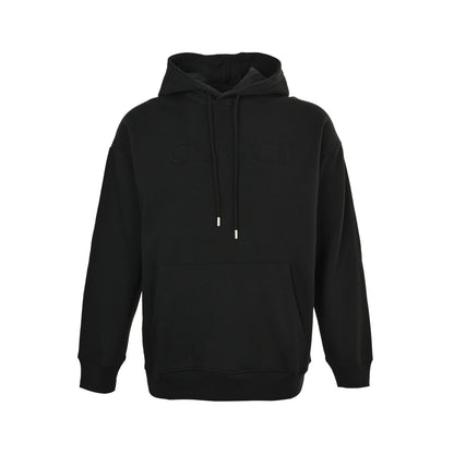 Gucci 25Fw embossed letter hooded sweatshirt