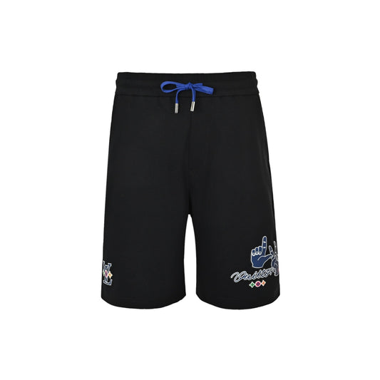 Louis Vuitton 26ss LV gesture letter print shorts