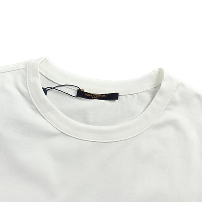 Louis Vuitton 26ss new chest logo series short sleeves