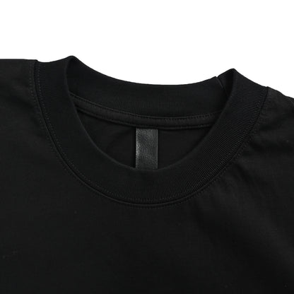Chrome Hearts Smoke Logo Embroidered Washed Short Sleeves