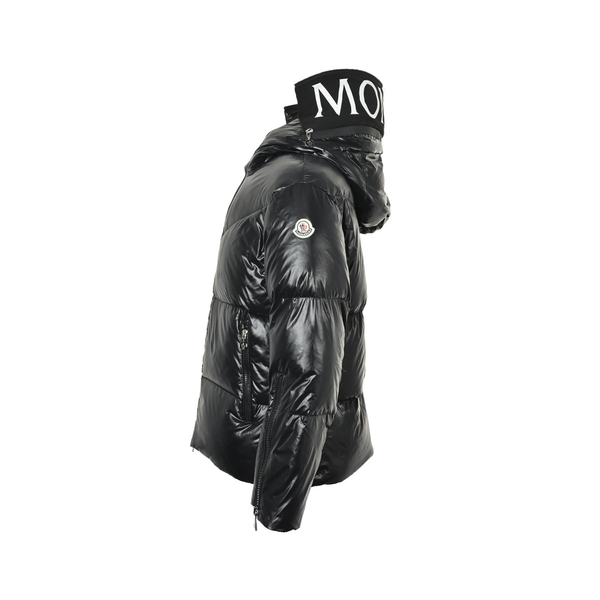 Moncler/Mask Genius hat letter print hooded down jacket