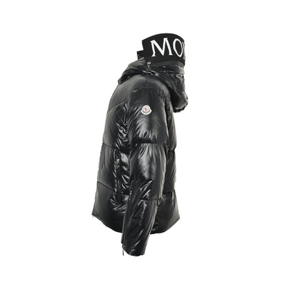 Moncler/Mask Genius hat letter print hooded down jacket
