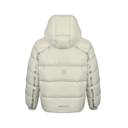 Moncler/Mask pocket zipper hooded down jacket