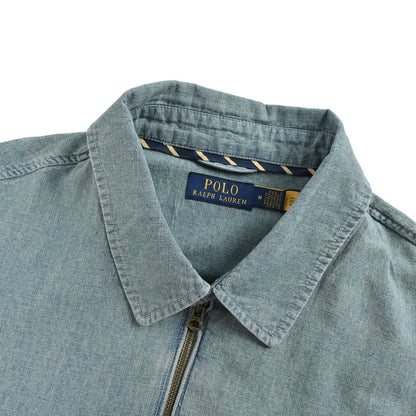 Ralph Lauren embroidered color label denim jacket