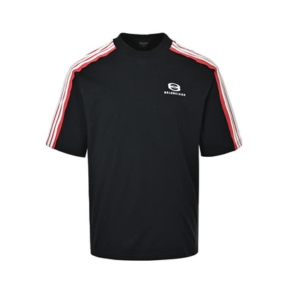 Balenciaga/Balanciaga UNITY SPORTS ICON double ring shoulder web short sleeves