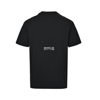 Moncler/Mask splash ink printed logo short sleeves