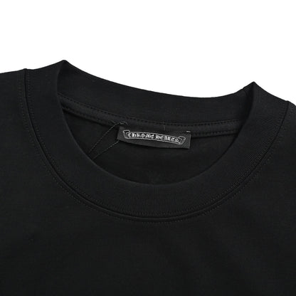 Chrome Hearts/Chrome Heart Cross Cluster Embroidered Short Sleeve